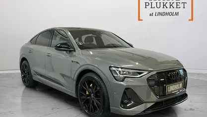 Gråmetal Brugt 2021 Audi e-tron Black Edition SUV | 379.900 kr. (Fair pris)