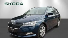 Blåmetal Brugt 2021 Skoda Fabia Hatchback | 159.900 kr. (Fair pris)