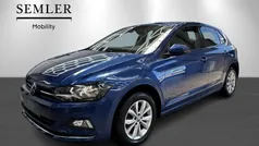 Blåmetal Brugt 2021 VW Polo Highline Hatchback | 169.900 kr. (God pris)