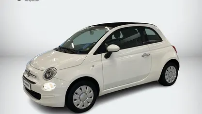 Hvid Brugt 2016 Fiat 500C Pop Cabriolet | 84.900 kr. (Fair pris)