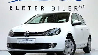Hvid Brugt 2010 VW Golf VI Comfortline Hatchback | 59.900 kr. (Fair pris)