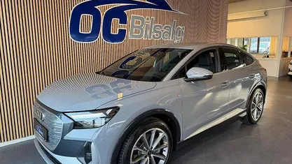 Grå Brugt 2022 Audi Q4 Sportback e-tron S-Line SUV | 264.800 kr. (Super pris)