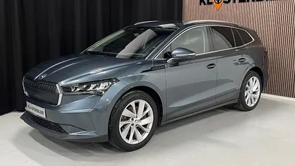 Gråmetal Brugt 2021 Skoda Enyaq iV Suite SUV | 234.700 kr. (Fair pris)