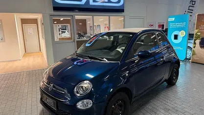 Brugt Fiat 500C Lounge 70 HK (51 kW) 2020 Mørkblåmetal Cabriolet