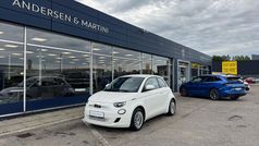 Hvid Brugt 2023 Fiat 500e Icon Hatchback | 118.800 kr. (God pris)