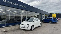 Hvid Brugt 2023 Fiat 500e Icon Hatchback | 123.300 kr. (Fair pris)