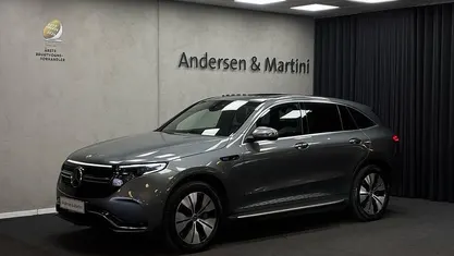 Grå Brugt 2021 Mercedes EQC400 SUV | 324.600 kr. (God pris)