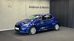 Blå Brugt 2021 Toyota Yaris Hybrid Active Hatchback | 184.900 kr. (Fair pris)