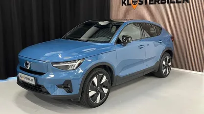 Blå Brugt 2023 Volvo C40 Ultimate SUV | 284.700 kr. (Fair pris)