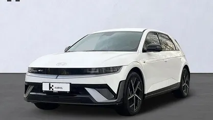 Atlas white Ny 2025 Hyundai Ioniq 5 N Line SUV | 329.900 kr. (Super pris)