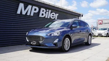 Blåmetal Brugt 2020 Ford Focus Titanium Hatchback | 134.700 kr. (God pris)