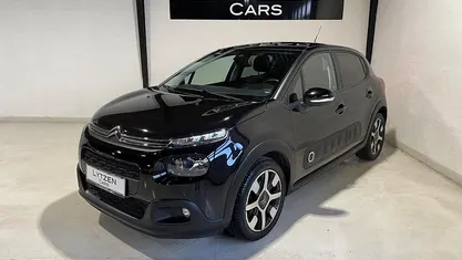 Sort Brugt 2019 Citroën C3 Hatchback | 69.800 kr. (God pris)