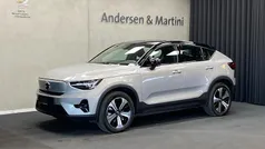 Grå Brugt 2022 Volvo C40 Plus SUV | 268.900 kr. (Fair pris)