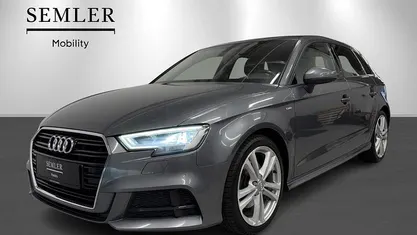 Brugt Audi A3 Sportback Sport 190 HK (139 kW) 2019 Gråmetal Hatchback