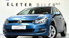Lysblå Brugt 2014 VW Golf VII Highline Hatchback | 99.900 kr. (Fair pris)
