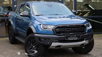 Blå Brugt 2021 Ford Ranger Raptor Afhentning | 289.900 kr.