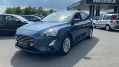 Blå metal Brugt 2019 Ford Focus Titanium Stationcar | 109.900 kr. (God pris)