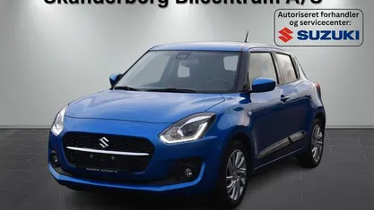 Speedy blue met. Brugt 2023 Suzuki Swift Action Hatchback | 134.900 kr. (Fair pris)