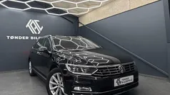Sort Brugt 2017 VW Passat R-line Stationcar | 179.500 kr. (Fair pris)