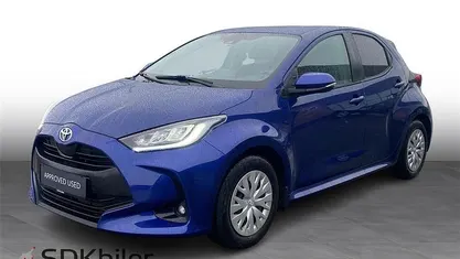 Brugt Toyota Yaris T3 125 HK (91 kW) 2021 Blåmetal Hatchback