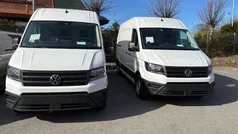 Hvid Ny 2025 VW Crafter Van | 379.900 kr.
