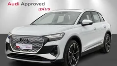 Hvidmetal Brugt 2024 Audi Q4 e-tron S-Line SUV | 389.900 kr. (God pris)