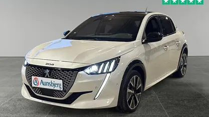 Perlemorshvid Brugt 2022 Peugeot e-208 GTi Hatchback | 149.500 kr. (Fair pris)