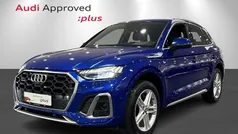 Blåmetal Brugt 2021 Audi Q5 S-Line SUV | 419.900 kr. (Fair pris)