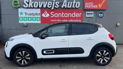 Hvid Brugt 2021 Citroën C3 Shine Hatchback | 99.900 kr. (Fair pris)
