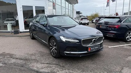 Mørkblåmetal Brugt 2021 Volvo V90 Inscription Stationcar | 349.800 kr. (God pris)