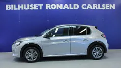 Sølvmetal Brugt 2023 Peugeot e-208 Allure Hatchback | 144.900 kr. (God pris)