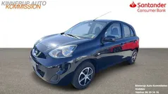 Blå/sort Brugt 2016 Nissan Micra Visia Hatchback | 42.900 kr. (Fair pris)