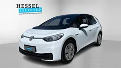 Glacier white metallic Brugt 2021 VW ID.3 Life Hatchback | 159.900 kr. (Super pris)