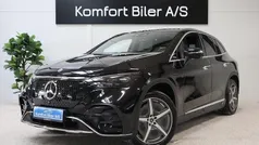Sortmetal Brugt 2023 Mercedes EQE350 AMG line SUV | 649.900 kr. (God pris)