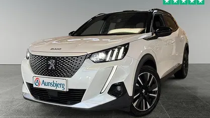 Hvid Brugt 2021 Peugeot e-2008 GT SUV | 149.500 kr. (Fair pris)