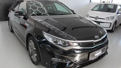 Brugt Kia Optima 205 HK (150 kW) 2019 Sort Stationcar