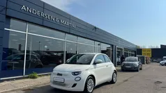 Hvid Brugt 2023 Fiat 500e Icon Hatchback | 117.700 kr. (God pris)