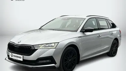 Grå Brugt 2022 Skoda Octavia SportLine Stationcar | 212.000 kr. (Fair pris)