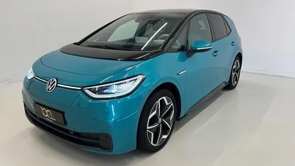 Brugt VW ID.3 Pro Performance 150 kW (204 HK) 2021 Farve: turkis Hatchback