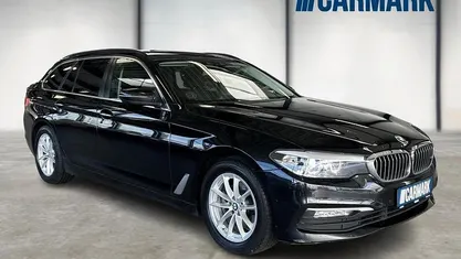 Sort Brugt 2018 BMW 520 Stationcar | 194.800 kr. (God pris)