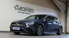 Blåmetal Brugt 2021 Mercedes A220 AMG line Hatchback | 274.800 kr. (God pris)