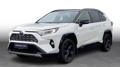 2qj070 pearl white/218attitu Brugt 2019 Toyota RAV4 Hybrid H3 Style SUV | 239.900 kr. (Fair pris)