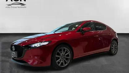 Rødmetal Brugt 2021 Mazda 3 Cosmo Sedan | 209.900 kr. (Fair pris)