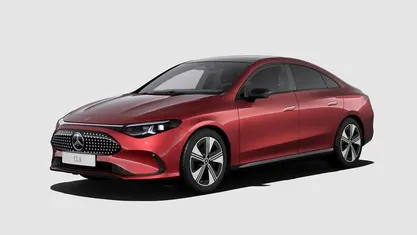 Brugt Mercedes CLA 250+ 200 kW (272 HK) 2025 Rødmetal Sedan
