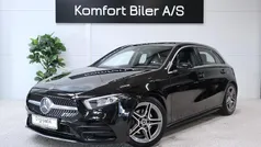 Sort Brugt 2018 Mercedes A200 AMG line Hatchback | 179.900 kr. (Super pris)