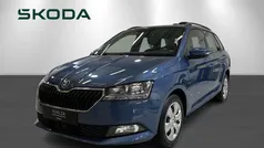 Lysblåmetal Brugt 2020 Skoda Fabia Ambition Stationcar | 129.900 kr. (Fair pris)