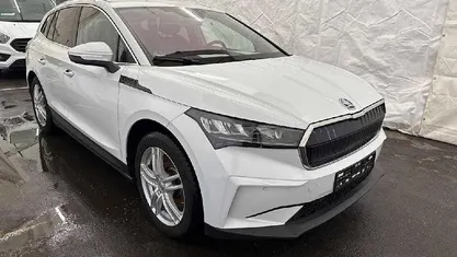 Brugt Skoda Enyaq iV Loft 150 kW (204 HK) 2022 Hvidmetal SUV