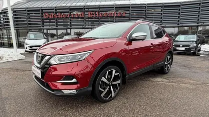 Brugt Nissan Qashqai Tekna+ 115 HK (84 kW) 2018 Rødmetal SUV