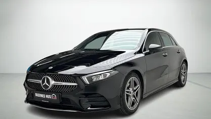 Sort Brugt 2020 Mercedes A200 AMG line Hatchback | 259.980 kr. (Fair pris)
