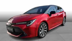 Flame red/night sky black Brugt 2022 Toyota Corolla H3 Stationcar | 229.995 kr. (Fair pris)